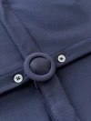 In the summer of 2022, Xiaoha's new mid-length knitted dress for women is a trendy and fashionable Polo dress with a cinched waist and a slimming figure Item Picture